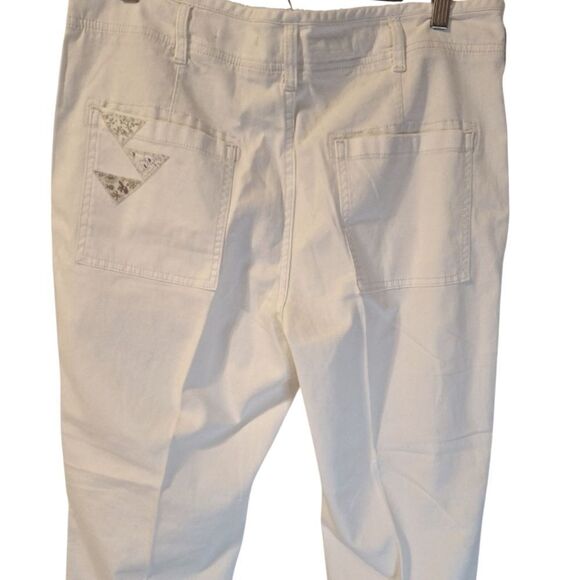 Pilcro Anthropologie The Wanderer patched utility pants 32 - Picture 4 of 7